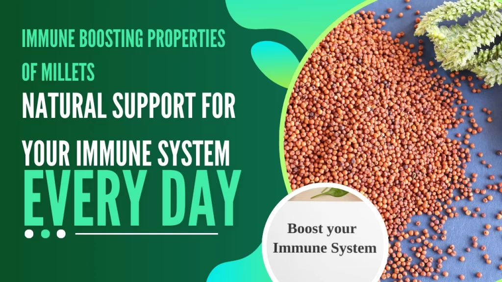 Immune Boosting Properties of Millets: Natural Support for Your Immune System